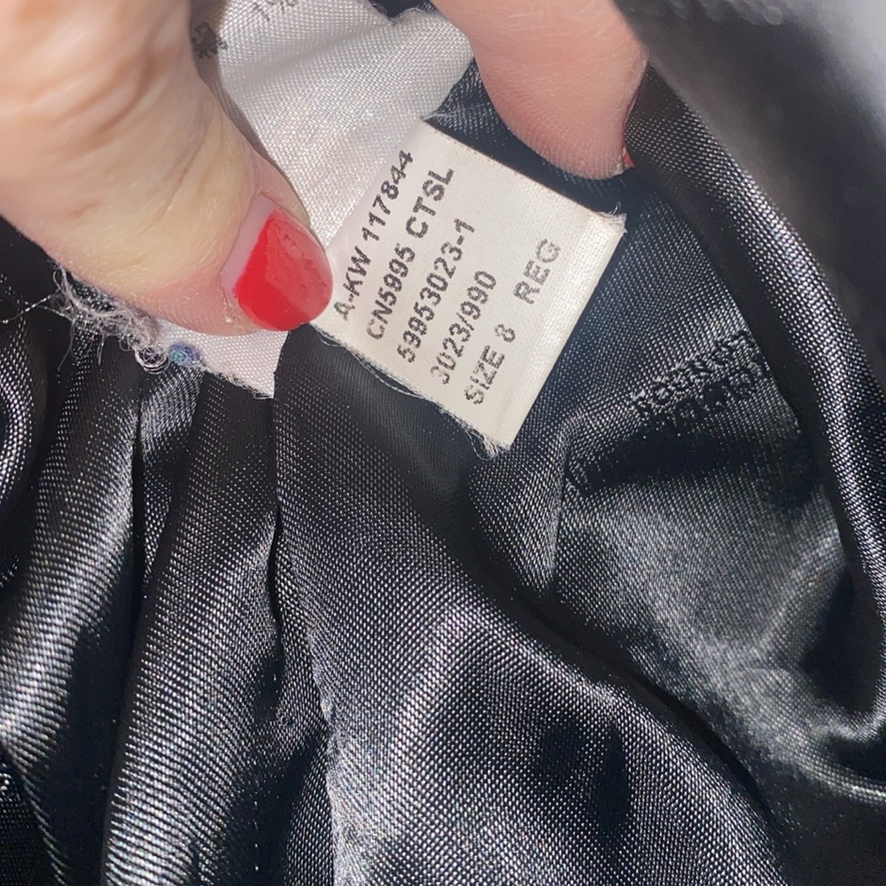 Aquascutum London Womens Black Wool Trench Coat 8 - Picture 2 of 9